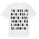 Ägirslund ordlek t-shirt