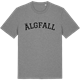 Mid Heather Gray t-shirt med Älgfall böjd t-shirt