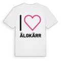 Jag älskar Älgkärr t-shirt stort tryck