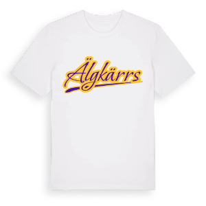 Älgkärrs baseball t-shirt – ekologisk bomull t-shirt från Pinshirt