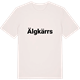 Vintage White t-shirt med Älgkärrs fetstil t-shirt