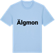 Blue Soul t-shirt med Älgmon fetstil t-shirt