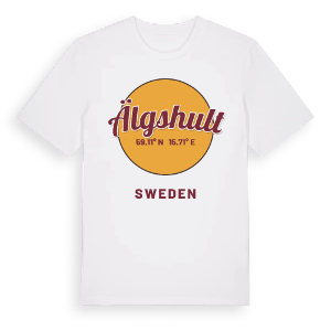 Älgshult cirkel t-shirt – ekologisk bomull t-shirt från Pinshirt