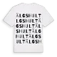 Älgshult ordlek t-shirt