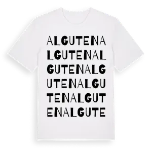 Alguten ordlek t-shirt – ekologisk bomull t-shirt från Pinshirt
