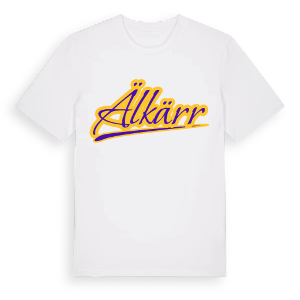 Älkärr baseball t-shirt – ekologisk bomull t-shirt från Pinshirt