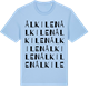 Blue Soul t-shirt med Ålkilen ordlek t-shirt