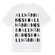 Allmänningsbo ordlek t-shirt