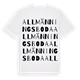Allmänningsboda ordlek t-shirt