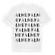Almby ordlek t-shirt