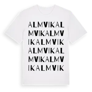 Almvik ordlek t-shirt – ekologisk bomull t-shirt från Pinshirt