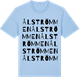 Blue Soul t-shirt med Ålströmmen ordlek t-shirt