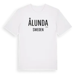 Ålunda i Sverige t-shirt – ekologisk bomull t-shirt från Pinshirt