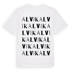 Alvik ordlek t-shirt – ekologisk bomull t-shirt från Pinshirt