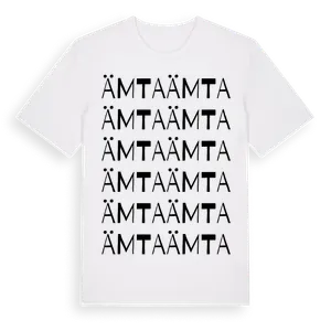 Ämta ordlek t-shirt – ekologisk bomull t-shirt från Pinshirt