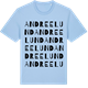 Blue Soul t-shirt med Andreelund ordlek t-shirt