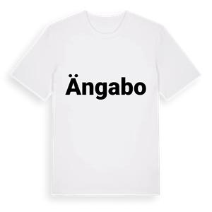 Ängabo fetstil t-shirt – ekologisk bomull t-shirt från Pinshirt