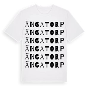 Ängatorp ordlek t-shirt – ekologisk bomull t-shirt från Pinshirt