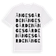 Ängesgården ordlek t-shirt