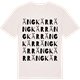 Vintage White t-shirt med Ängkärr ordlek t-shirt