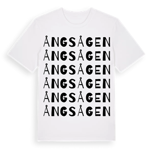 Ångsågen ordlek t-shirt – ekologisk bomull t-shirt från Pinshirt