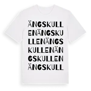 Ängskullen ordlek t-shirt – ekologisk bomull t-shirt från Pinshirt