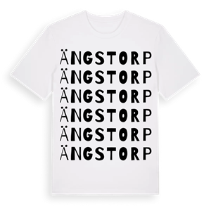 Ängstorp ordlek t-shirt – ekologisk bomull t-shirt från Pinshirt