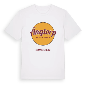 Ängtorp cirkel t-shirt – ekologisk bomull t-shirt från Pinshirt