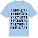 Blue Soul t-shirt med Ängvaktartorp ordlek t-shirt