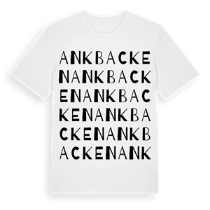 Ankbacken ordlek t-shirt – ekologisk bomull t-shirt från Pinshirt