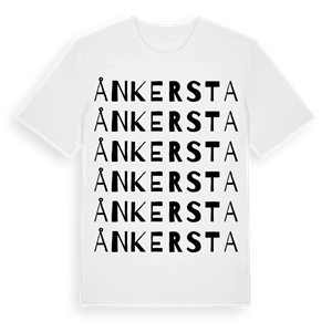 Ånkersta ordlek t-shirt – ekologisk bomull t-shirt från Pinshirt