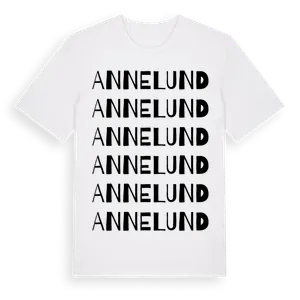 Annelund ordlek t-shirt – ekologisk bomull t-shirt från Pinshirt