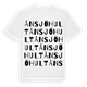 Ånsjöhult ordlek t-shirt