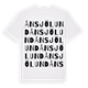 Ånsjölund ordlek t-shirt
