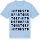 Blue Soul t-shirt med Antonstorp ordlek t-shirt