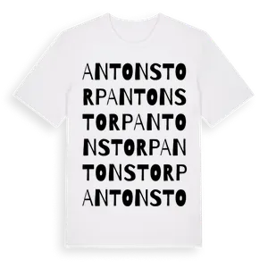 Antonstorp ordlek t-shirt – ekologisk bomull t-shirt från Pinshirt