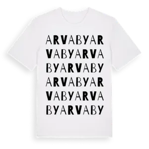 Arvaby ordlek t-shirt – ekologisk bomull t-shirt från Pinshirt