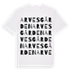 Arvesgården ordlek t-shirt