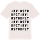 Vintage White t-shirt med Arvidstorpet ordlek t-shirt