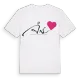 Ås hjärta t-shirt