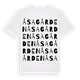 Åsagården ordlek t-shirt
