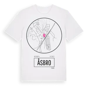 Åsbro t-shirt – ekologisk bomull t-shirt från Pinshirt