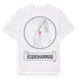 White t-shirt med Åsbrohammar t-shirt