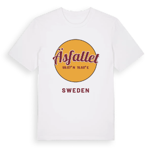 Äsfallet cirkel t-shirt – ekologisk bomull t-shirt från Pinshirt