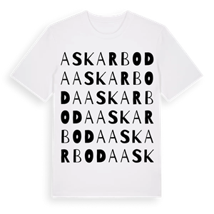 Askarboda ordlek t-shirt – ekologisk bomull t-shirt från Pinshirt