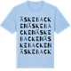 Blue Soul t-shirt med Äskebacken ordlek t-shirt