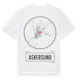 White t-shirt med Askersund t-shirt
