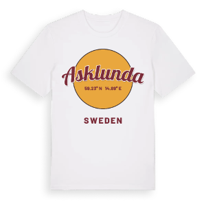 Asklunda cirkel t-shirt – ekologisk bomull t-shirt från Pinshirt
