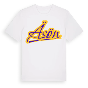 Äsön baseball t-shirt – ekologisk bomull t-shirt från Pinshirt