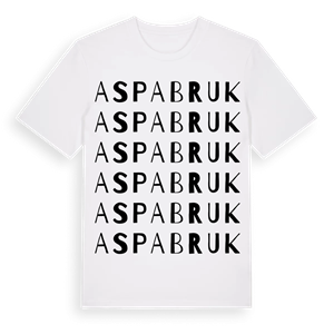 Aspa bruk ordlek t-shirt – ekologisk bomull t-shirt från Pinshirt